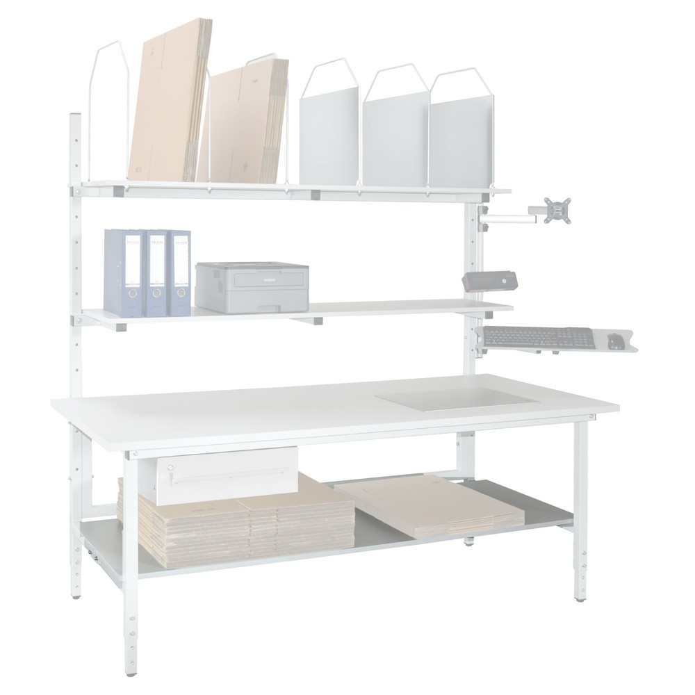 Produktabbildung Nr. 2: Zwischenboden für Packtisch, Breite 2.000 mm, anthrazit